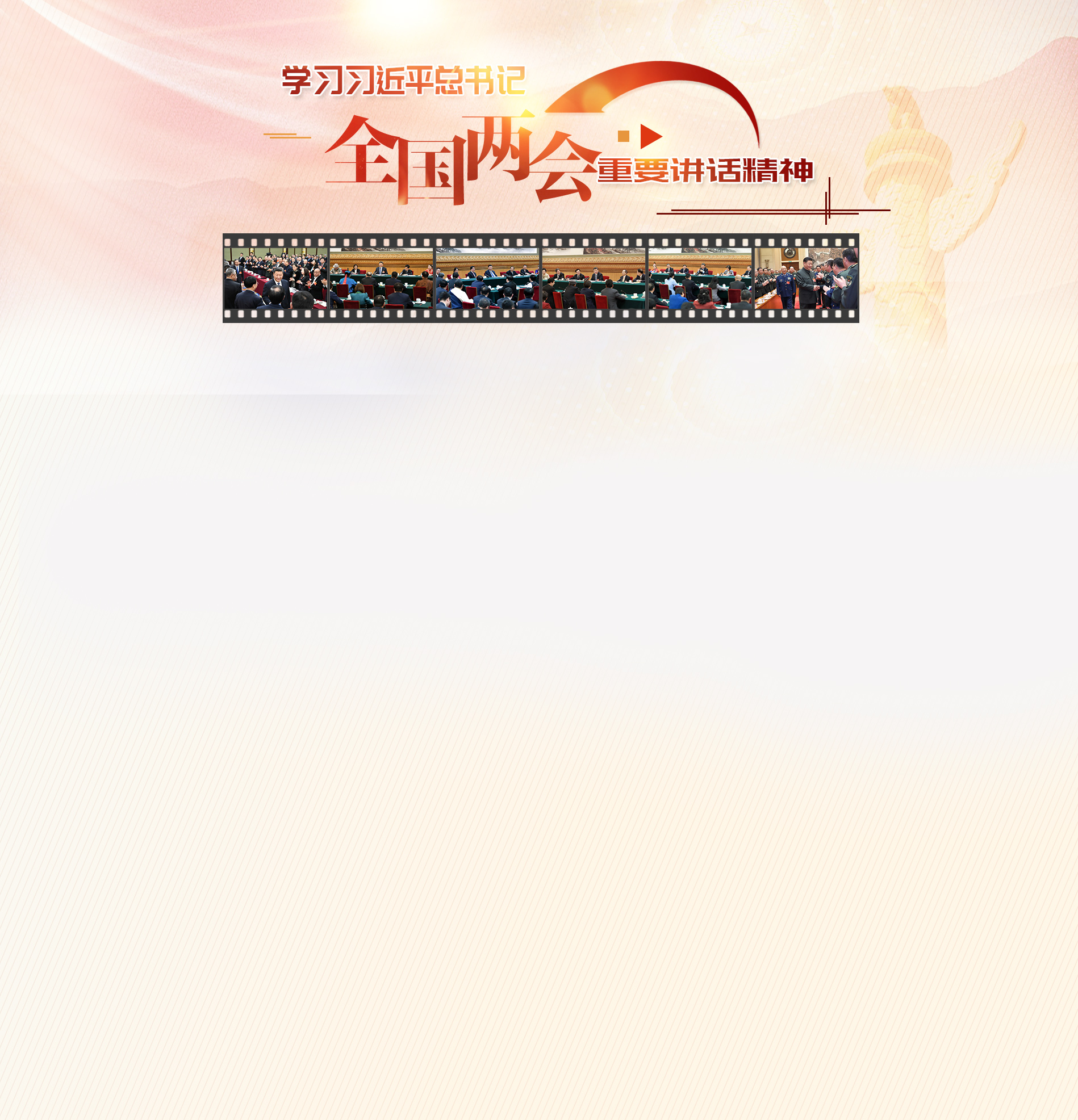 学习习近平总书记全国两会重要讲话精神