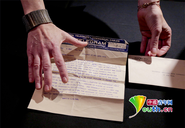 “百年时间胶囊”在纽约启封-2