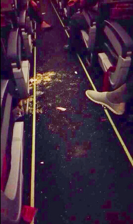 中国游客侮辱空姐-致航班返程曼谷4