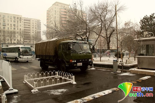武警官兵正式进驻住地1