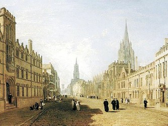 在博物馆和市民的共同努力下，透纳的《牛津高街》被留在了牛津