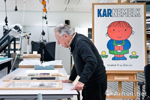 2011年迪克·布鲁纳在阿姆斯特丹国立博物馆