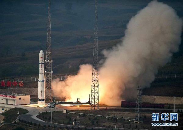 长征六号点火发射成功