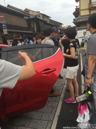 网友发布的疑似事件现场