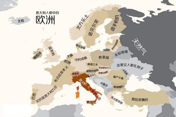 外国人绘制世界偏见地图 中国竟是大超市8