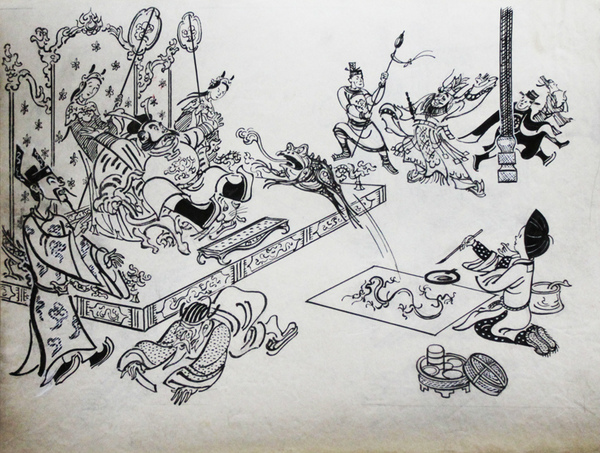 《神笔马良》插图
