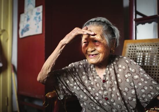 长沙109岁老兵想找丈夫照片 志愿者辗转台湾送来