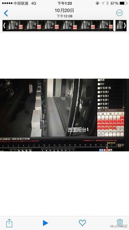 酒店摄像头正对床铺2
