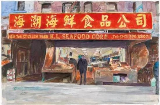 《旧金山中国城》(Chinatown, San Francisco),2015–2016年