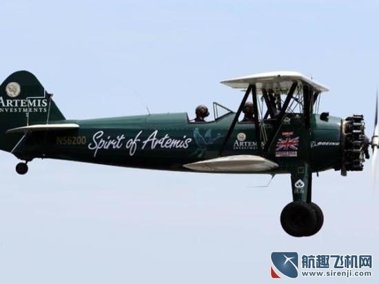   图：柯蒂斯—泰勒驾驶的飞机