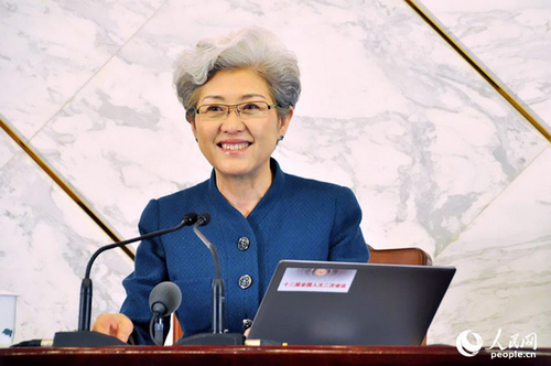 全国人大发布会今日举行 发言人傅莹亮相