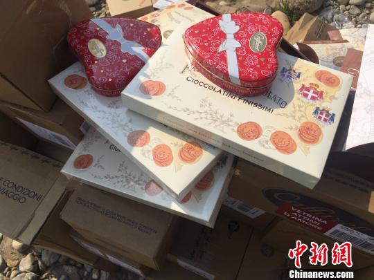 浙江丽水检验检疫销毁一批铅超标意大利巧克力