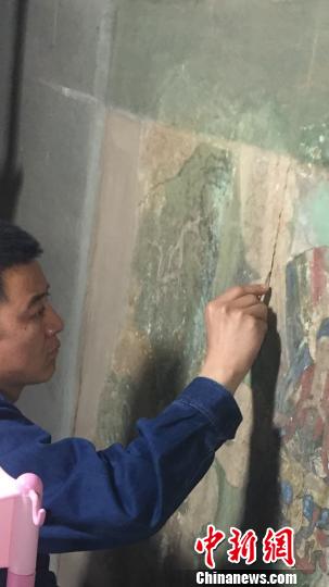 千年古刹隆兴寺明代壁画保护工程恢复修复预计年底完工