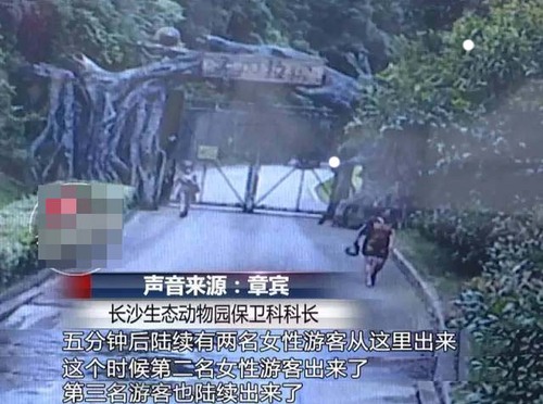惊险一幕