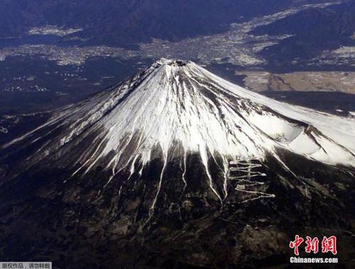 资料图：日本富士山。