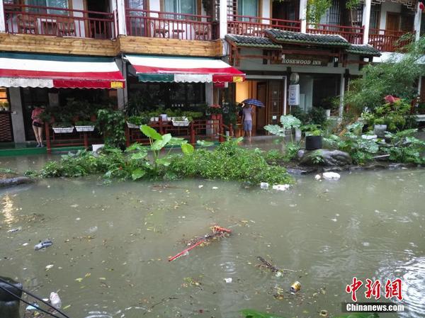广西桂林暴雨内涝2