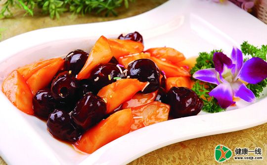 蜜枣扒山药 滋肾养心健脾胃