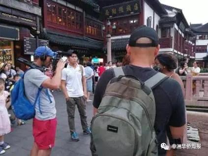 中国侨网摄制组在中国每到一地都受到当地的热情欢迎和友好接待。（《非洲华侨周报》微信公众号）