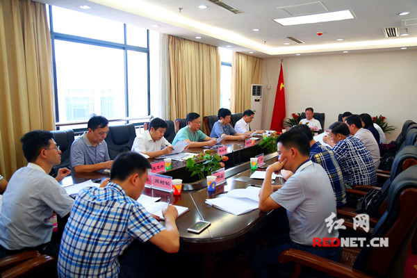 7月26日，湖南省第八批援疆工作队一行与湖南省文化厅就文化援疆相关事宜进行工作对接。