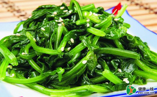 秋季大便干结吃些芝麻菠菜