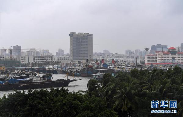 台风“卡努”沿海登陆