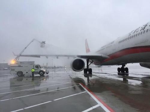 风雪抵沪！上海浦东、虹桥机场部分进出港航班取消