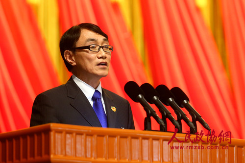 朱岩石委员代表九三学社北京市委发言