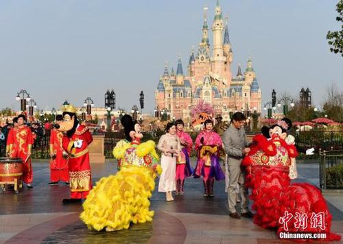 资料图：上海迪士尼度假区 <a target='_blank' href='http://www.chinanews.com/'>中新社</a>发 申海 摄