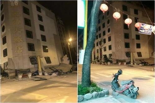 北京游客遇花莲地震2