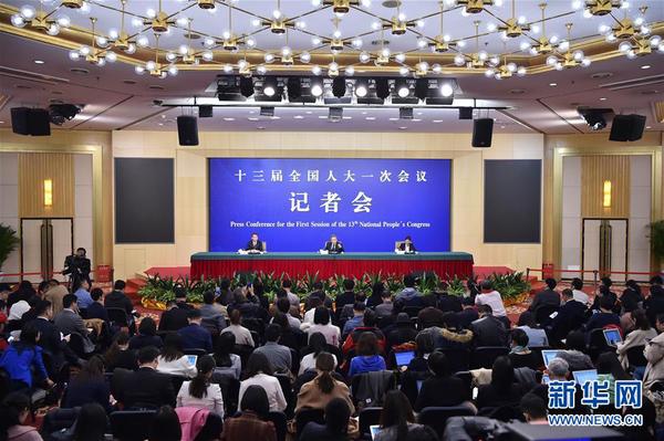 3月16日，十三届全国人大一次会议新闻中心举行记者会，邀请教育部部长陈宝生就“努力让每个孩子都能享有公平而有质量的教育”相关问题回答中外记者提问。2