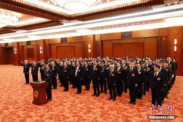 3月19日，十三届全国人大一次会议在北京人民大会堂举行第七次全体会议。十三届全国人大专门委员会组成人员集体进行宪法宣誓。