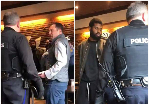 美两男子星巴克等人不点单被捕 警察局长称没毛病