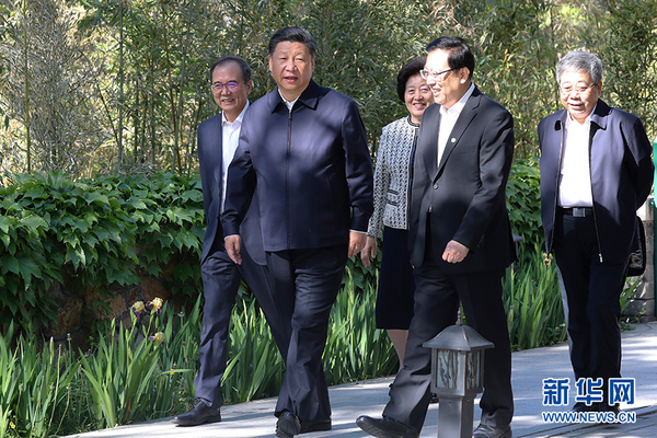 　5月2日，中共中央总书记、国家主席、中央军委主席习近平来到北京大学考察。