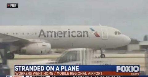 航班半夜抵达旅客无法下飞机:工作人员都下班了