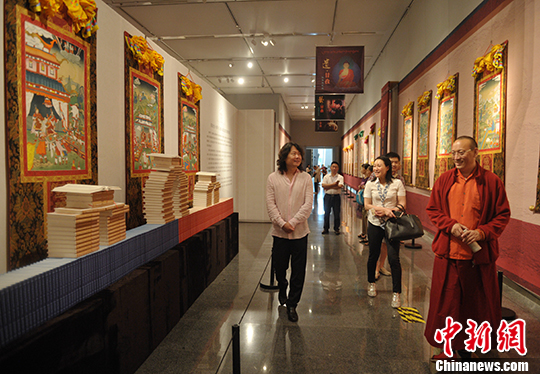 展览现场。 <a target='_blank' href='http://www.chinanews.com/'>中新社</a>记者 刘忠俊 摄