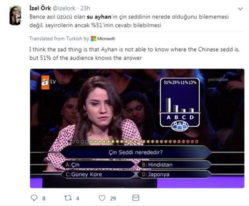 说不出长城在哪个国家 土耳其竞答选手网上被嘲