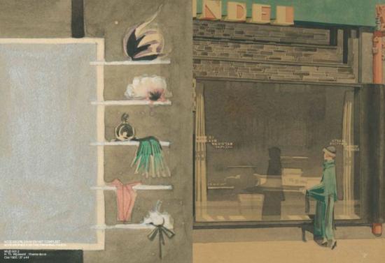 建筑图纸中令人意外的时尚元素