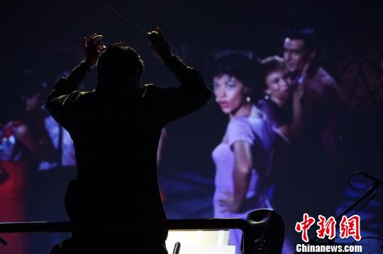 演出现场音画互现。北京国际音乐节供图