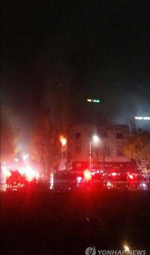 首尔市中心一家考试院发生火灾 事故致至少6死18伤