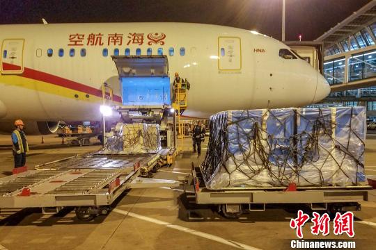 在英国展出文物被运送回中国