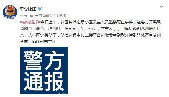 成都坠楼死亡事件