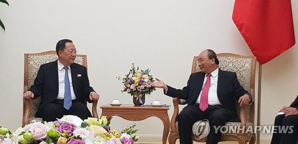 朝鲜外相与越南总理会晤1小时 重点谈革新开放 