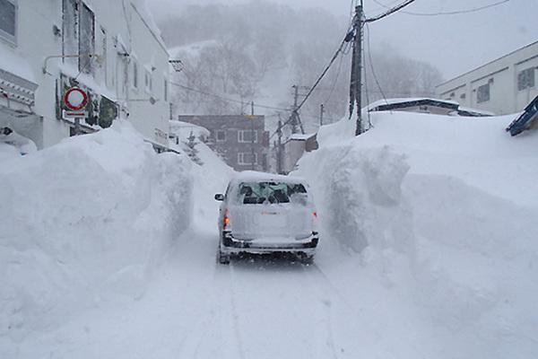 日本北海道大雪