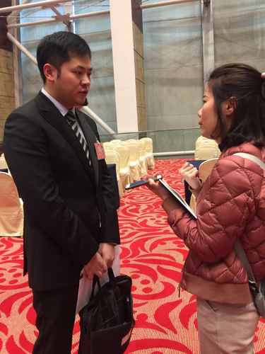 本报记者采访熊逸放委员