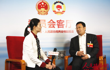 北京市政协委员王富均做客委员会客厅
