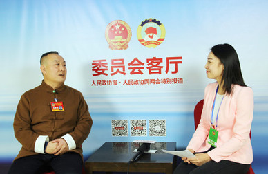 北京市大兴区政协委员朱克城做客委员会客厅