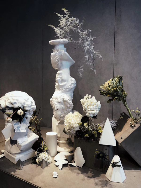 喜见插花艺术展《地山谦》在京开幕