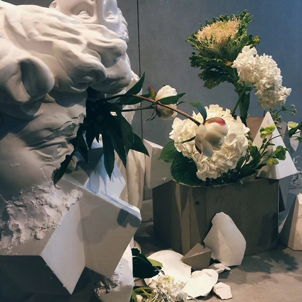 喜见插花艺术展《地山谦》在京开幕