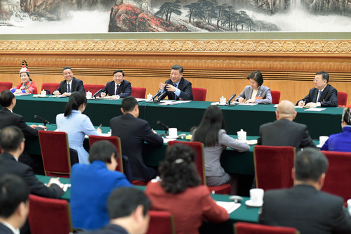 习近平参加福建代表团审议