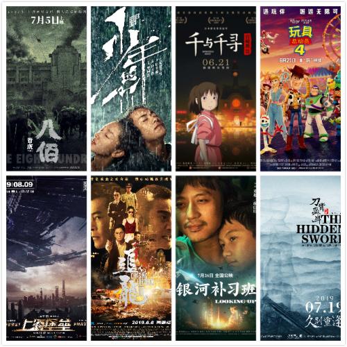 暑期档电影。 点击进入下一页